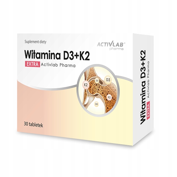 Witamina D3+K2 extra kalcyferol witamina słońca