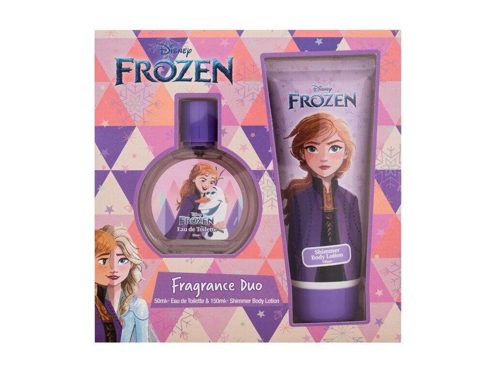 Disney Frozen zestaw EDT 50 ml + brokatowe mlec P2