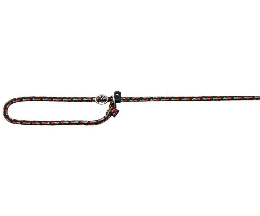 Smycz dławikowa Mountain Rope, S–M: 1.70 m/ř 8 mm, czarno/pomarańczowa