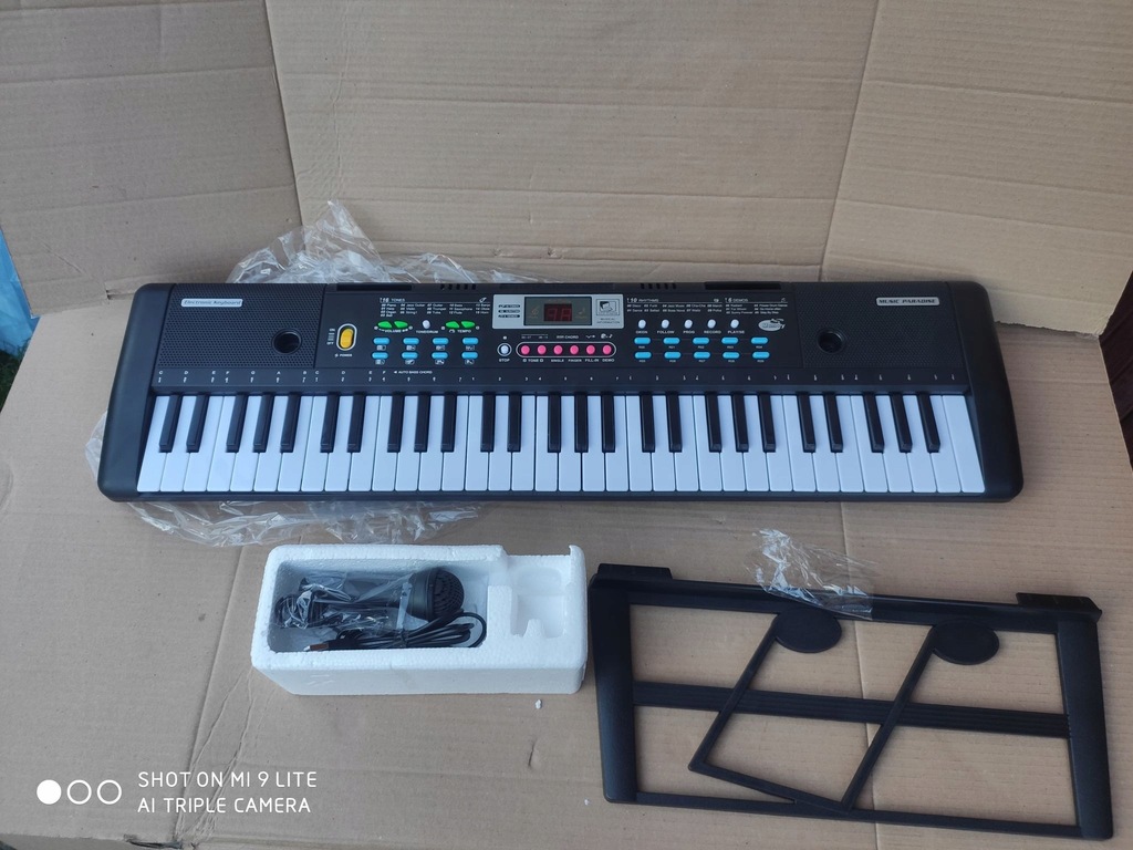 Keyboard dla dzieci z mikrofonem MQ6104 9802508664 oficjalne