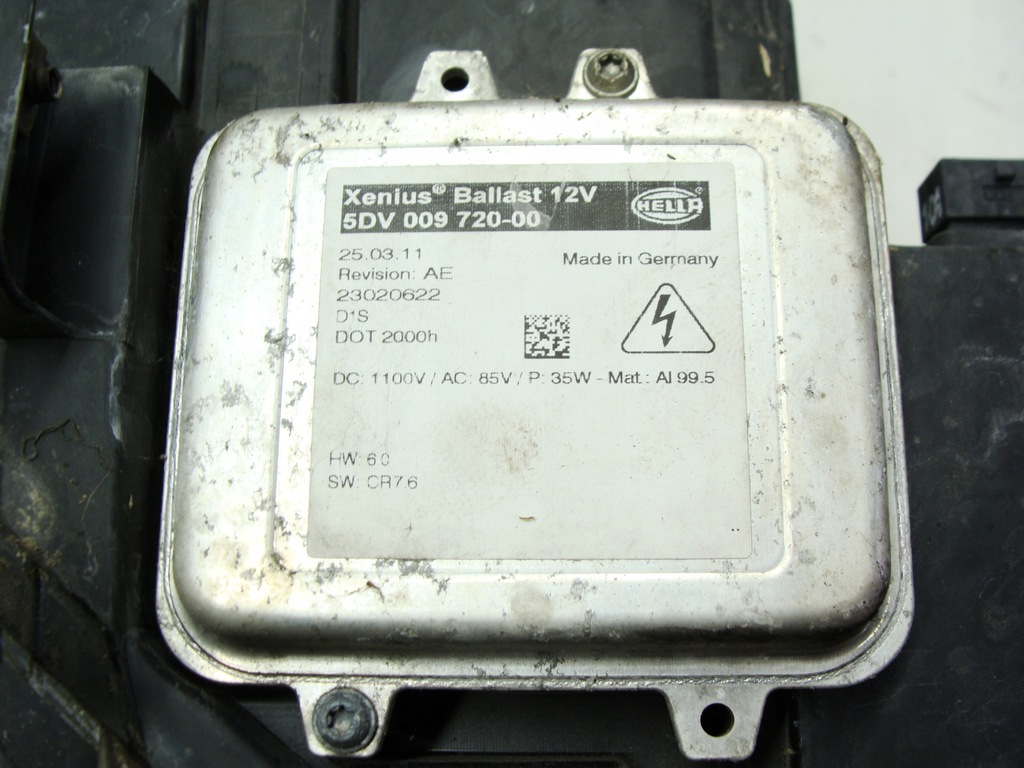 Ballast Xenon Pour Opel Astra J Insignia A - Module De Contrôle, Réf. 5DV00972000