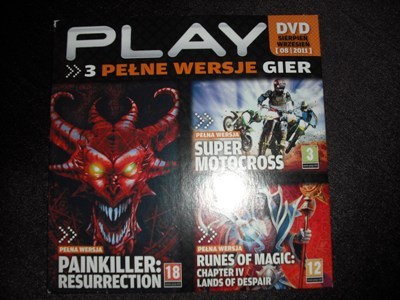 PLAY – DVD VIII-IX.2011 – 3 PEŁNE WERSJE GIER