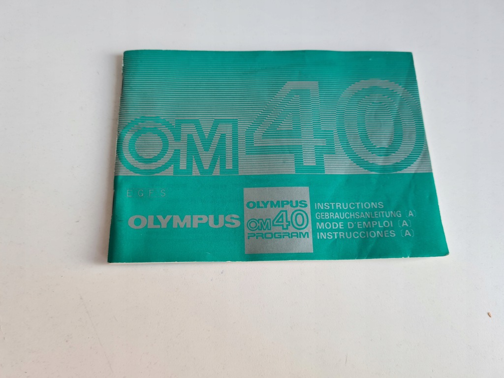Instrukcja do aparatu Olympus om40
