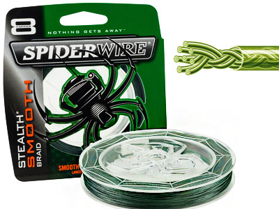 Spiderwire Stealth Smooth 8 Green 150m 0,08mm 7,3