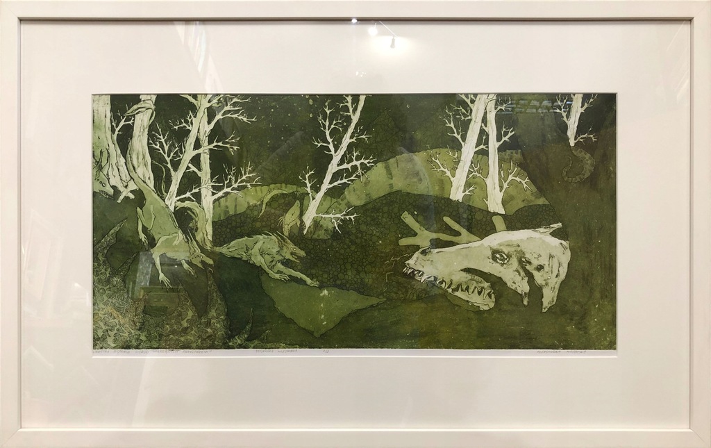 Grafika A. Kopacka, 79x49 cm