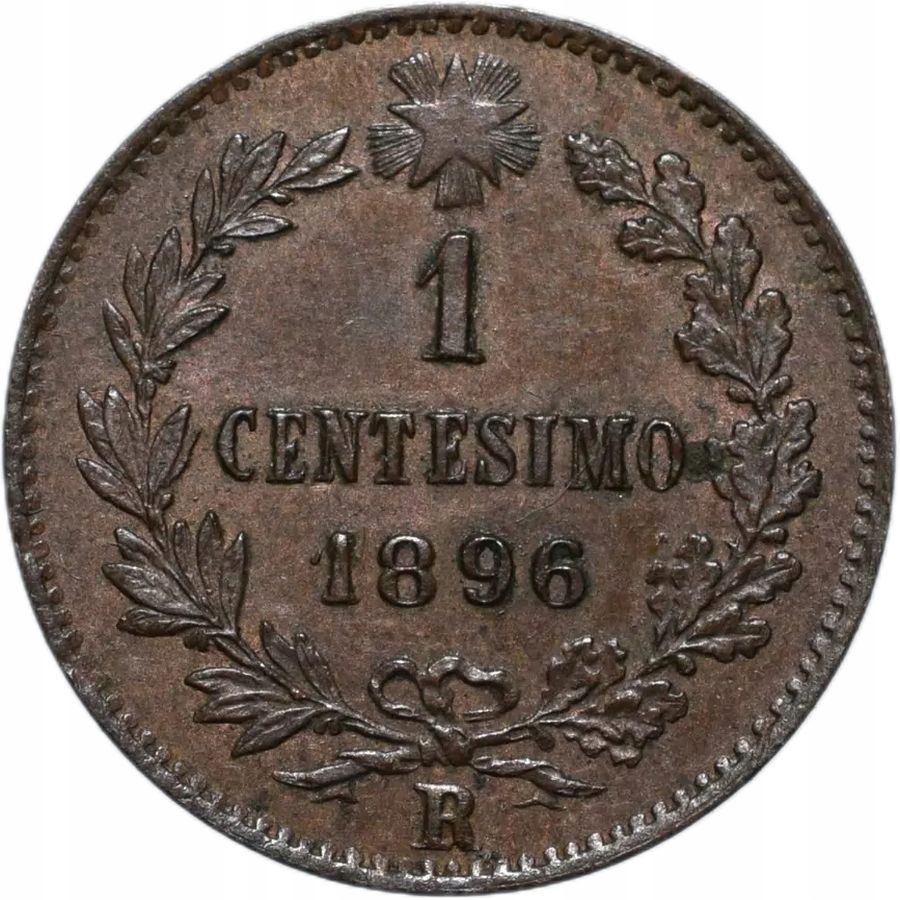 Włochy 1 centesimo 1896