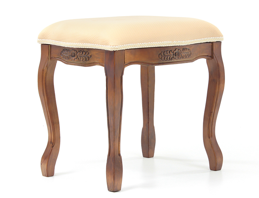 STYLOWY TABORET TAPICEROWANY W DĘBIE KRZESEŁKO