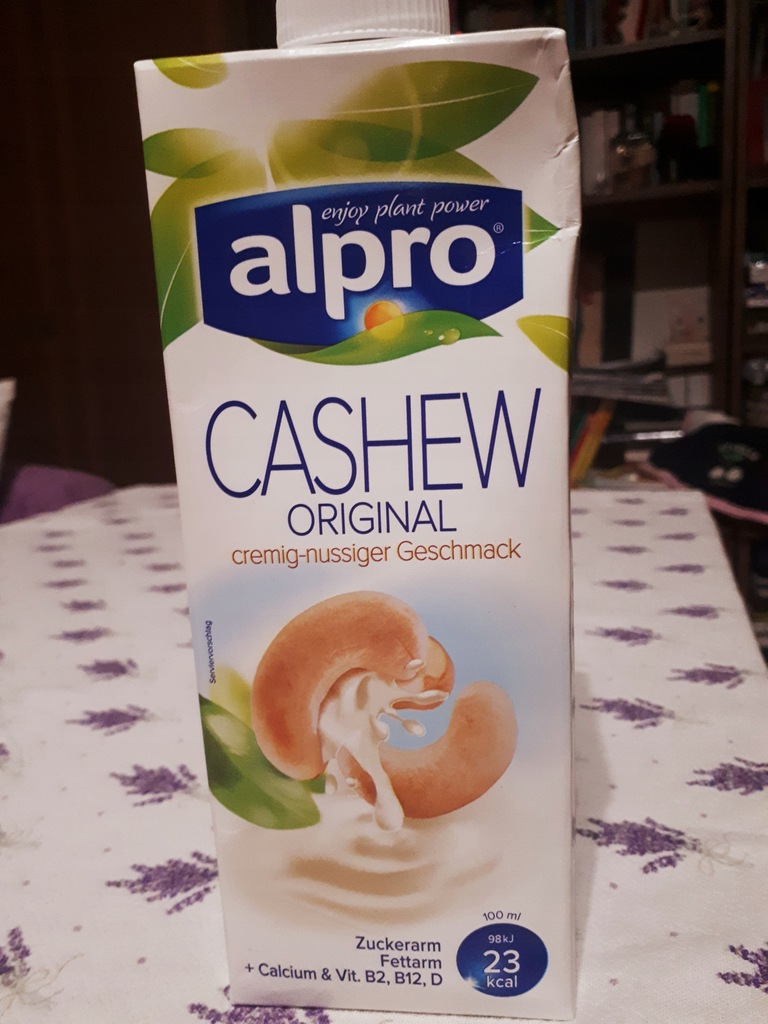 Mleko z nerkowców Alpro z Niemiec 1l