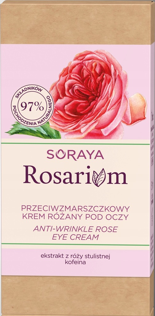 Soraya Rosarium Różany Krem przeciwzmarszczkowy po