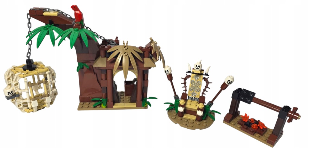 LEGO PIRACI Z KARAIBÓW 4182 Ucieczka przed Ludożercami