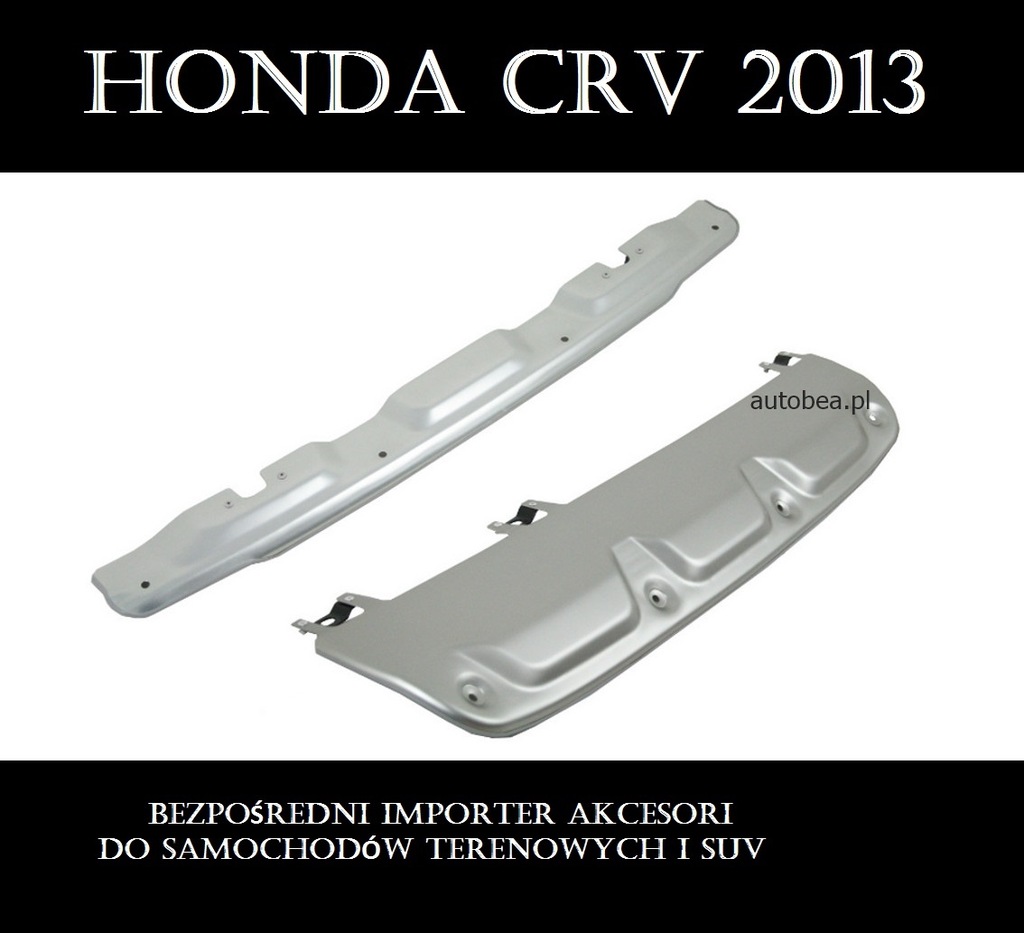 Honda CRV 2012+ osłony zderzaków nakładki CRV IV