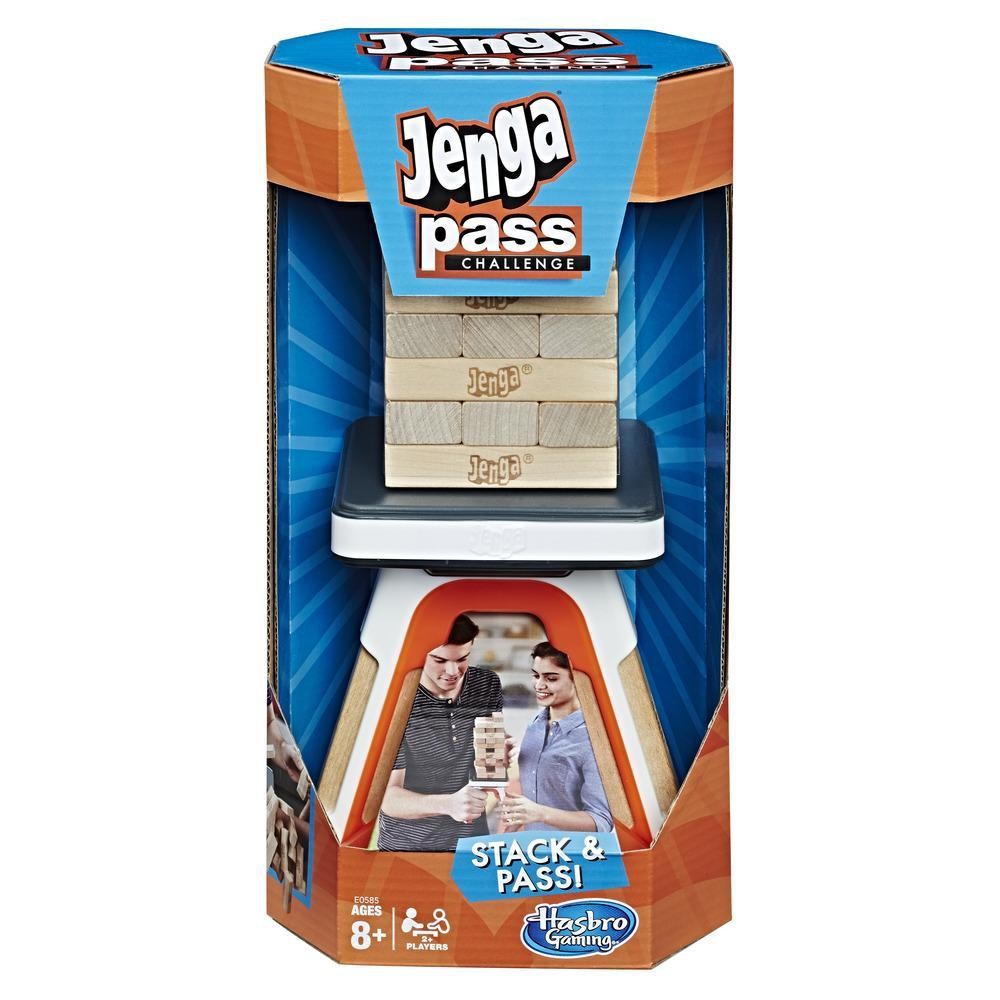 HASBRO GRA JENGA PASS CHALLENGE E0585 8+