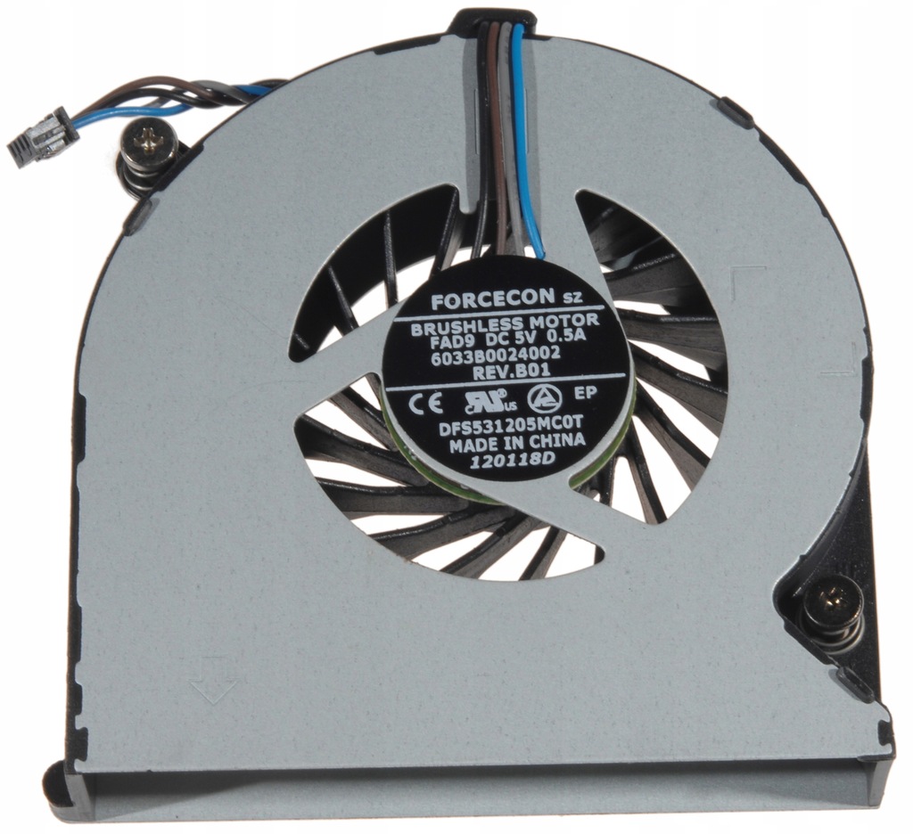 wentylator FAD9 HP EliteBook 8470p 8460p 8460w