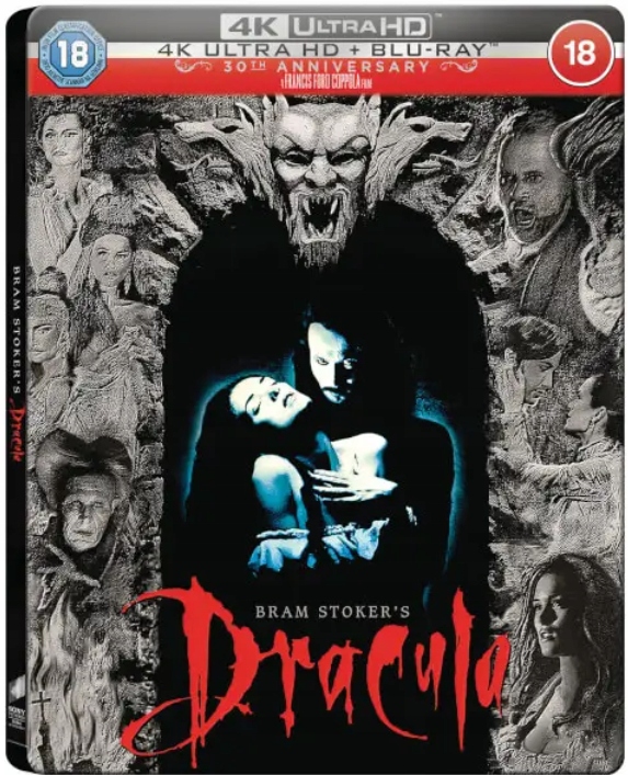 Bram Stoker's Dracula 30th 4K Ultra HD Blu-ray UHD Steelbook