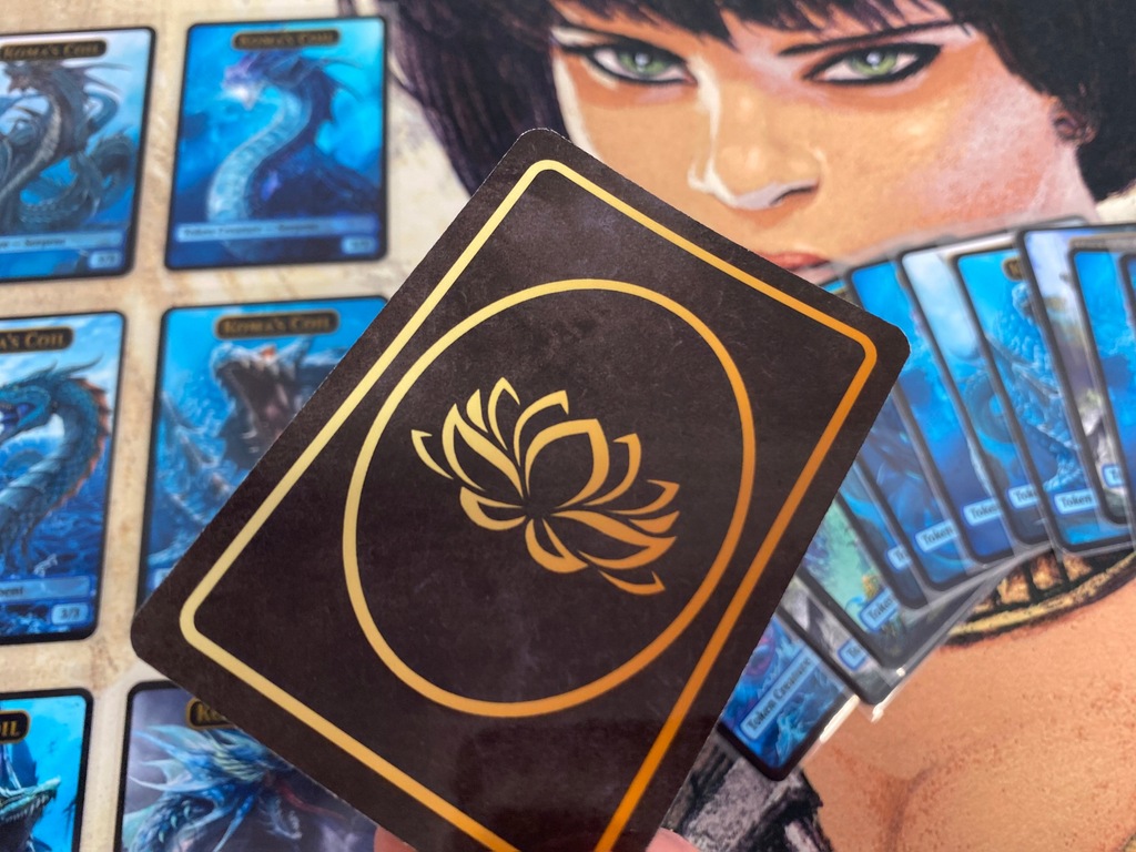 koma's coil proxy token mtg koma, cosmos serpent