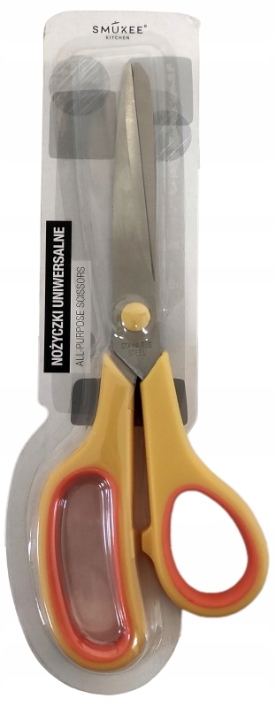 Nożyczki uniwersalne żółte Smukee 21,5 cm