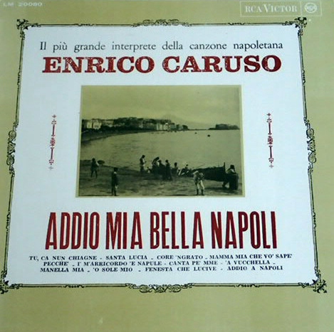 Enrico Caruso - Addio Mia Bella (Lp Italy 1Press)