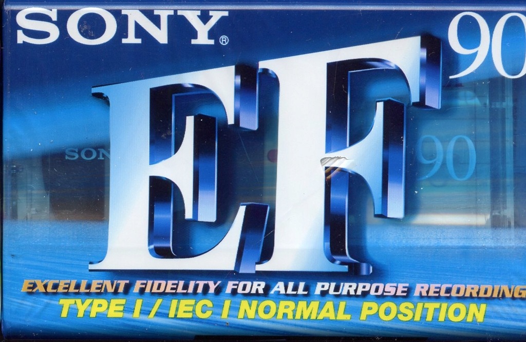 SONY EF90 kaseta magnetofonowa
