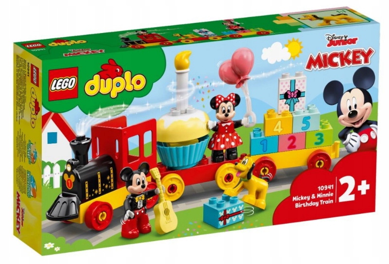 Klocki DUPLO Disney 10941 Urodzinowy pociąg myszek