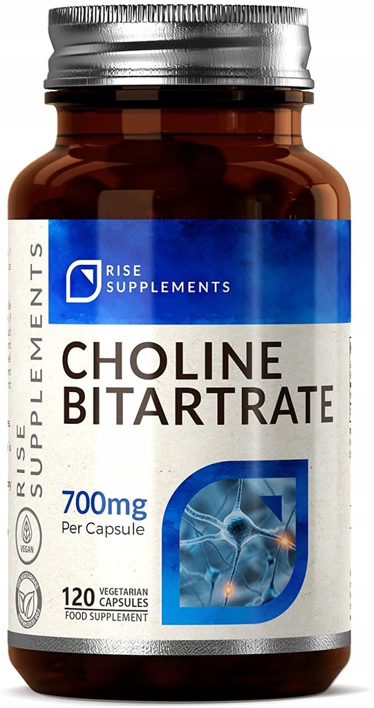 Купить Холина битартрат 120 капсул по 700 мг - Rise: отзывы, фото и ...