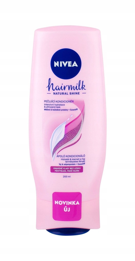 NIVEA Hair Milk Odżywka mleczna do włosów matowych