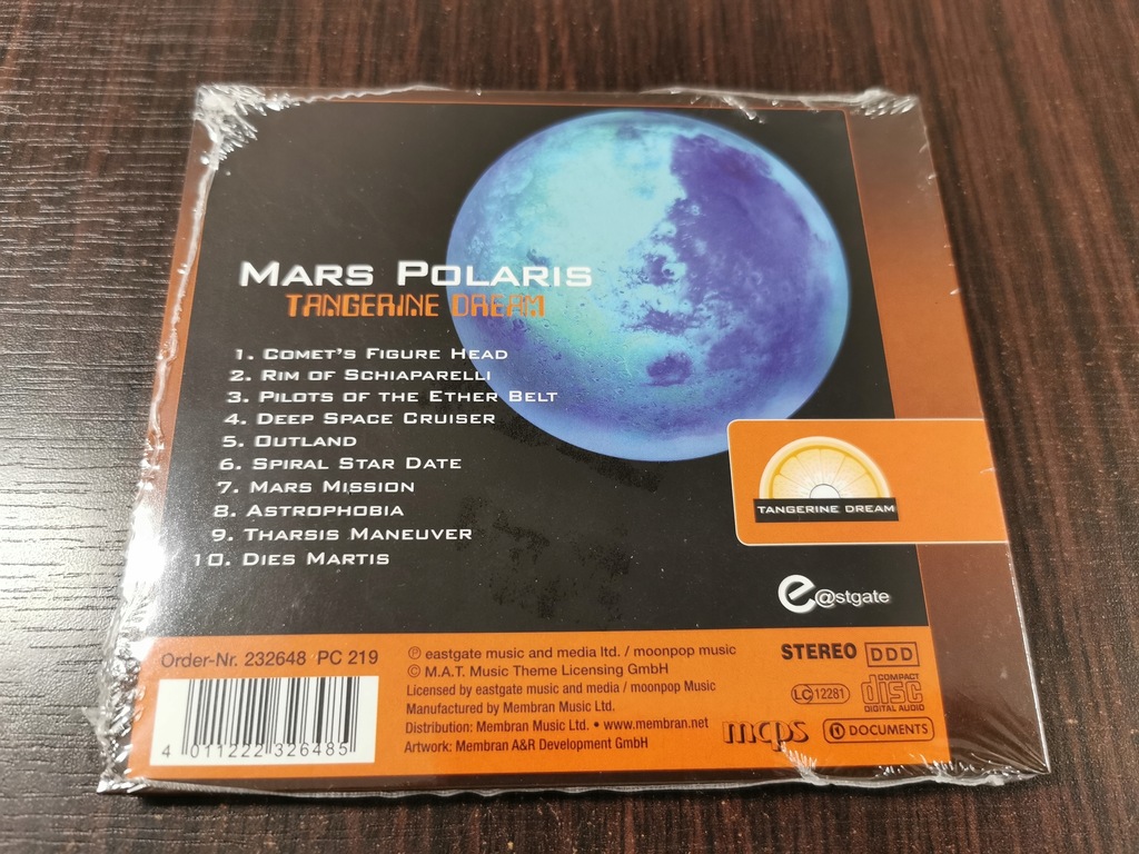 TANGERINE DREAM Mars Polaris 8921873159 oficjalne archiwum Allegro