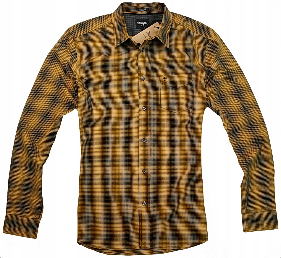 WRANGLER 1PKT SHIRT REGULAR KOSZULA WYPRZEDAŻ - L