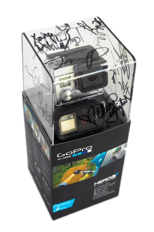 Kamera GoPro HERO 3+ z autografami