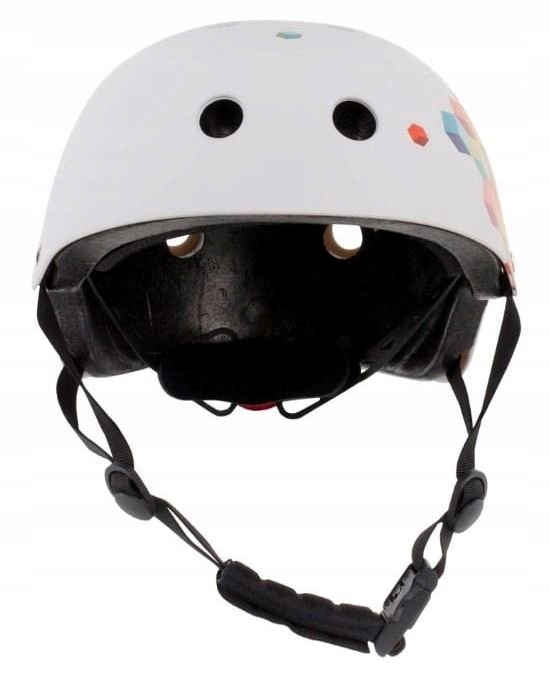 KASK DLA DZIECI 3-7 LAT ROZ.M CUBIC BIAŁY