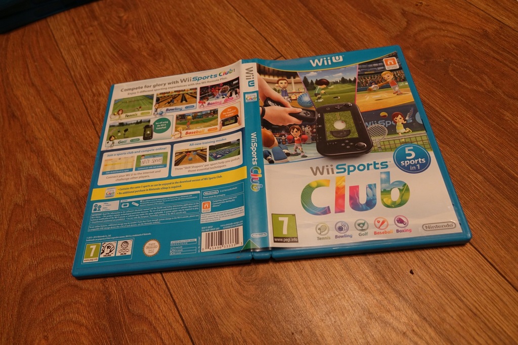Wii U Wii Sports Club Nintendo Wii U Unikat Oficjalne Archiwum Allegro