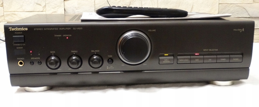 IDEALNY WZMACNIACZ TECHNICS SU-V620+PILOT+INST.