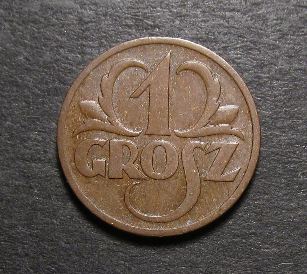 1 gr grosz 1938 - piękna