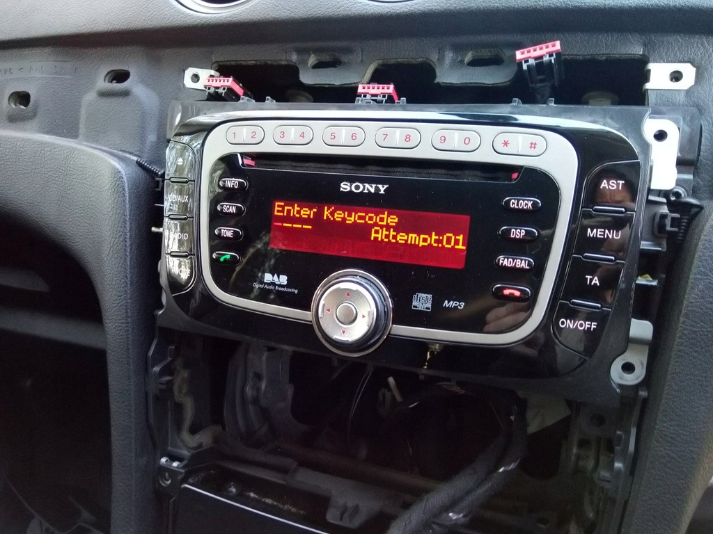 RADIO SONY FORD SMAX GALAXY MONDEO MK4 LIFT DAB 8967441633