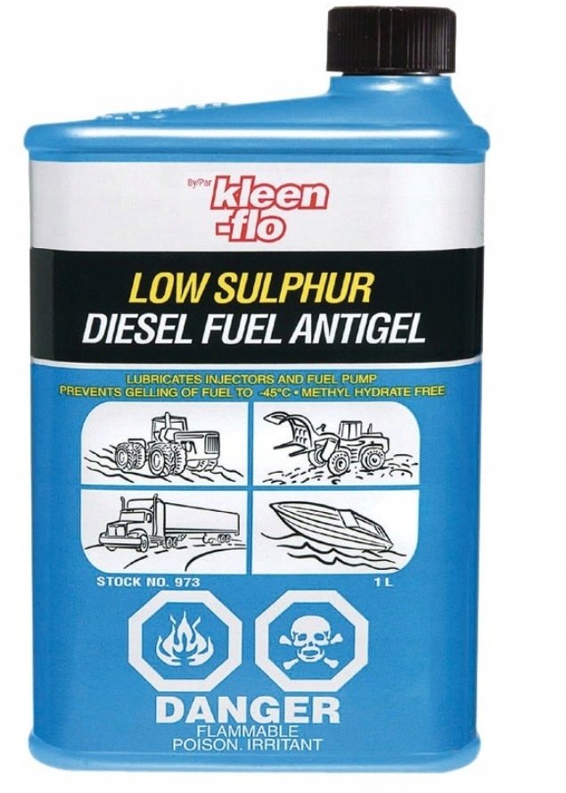 KLEEN-FLO LOW SULPHUR DIESEL FUEL ANTIGEL 1L