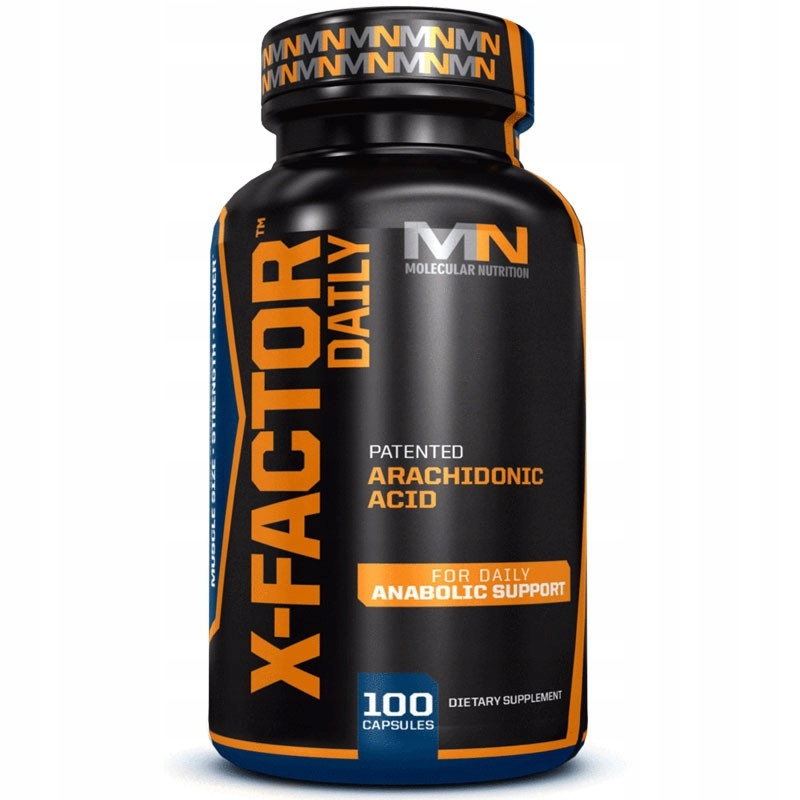MOLECULAR X-FACTOR DAILY 100CAP KWAS ARACHIDONOWY