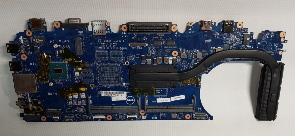 PŁYTA GŁÓWNA DELL E5570 LA-C841P REV: 3 A02