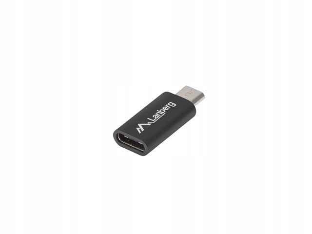 LANBERG Adapter USB CF - micro USB BM 2.0 czarny