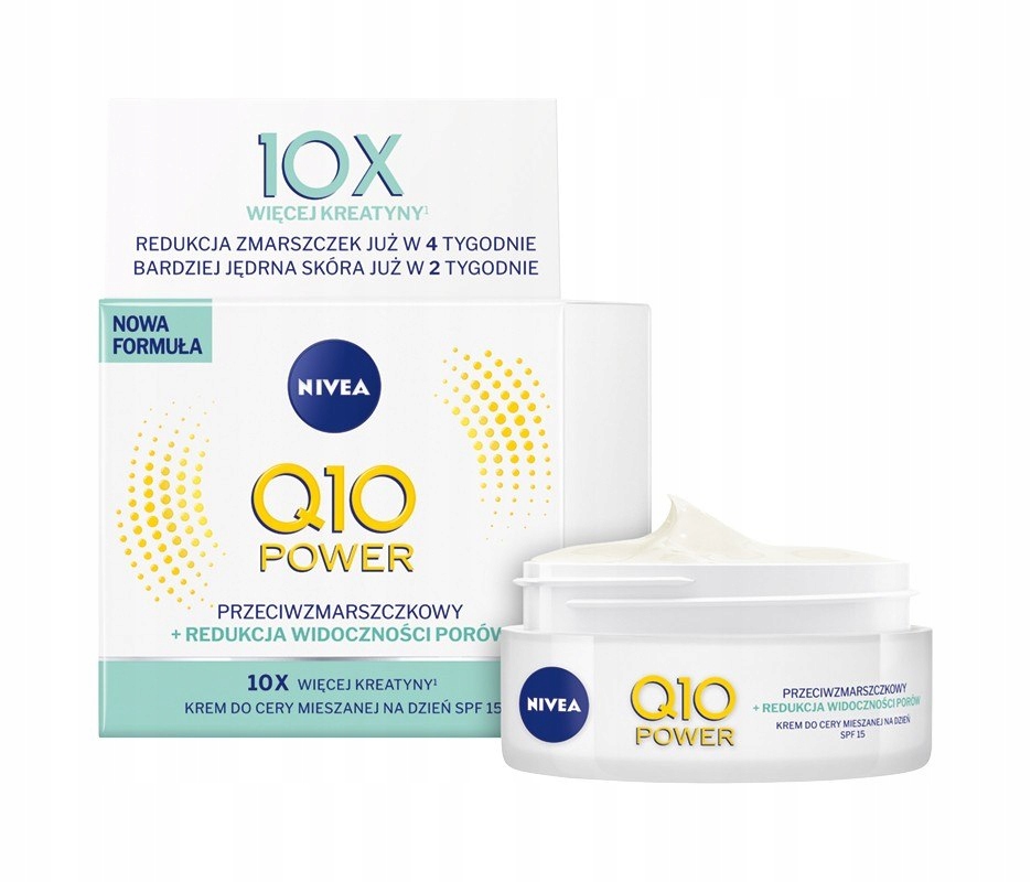 Nivea Q10 Power Krem przeciwzmarszczkowy + redukcj