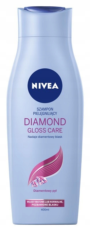 NIVEA Hair Care Szampon DIAMOND GLOSS CARE 400ml