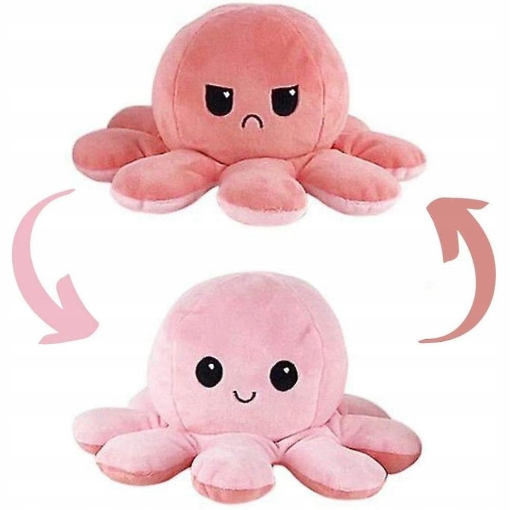 Plushie Octopus Reversible Cute Plush Emotion Mood