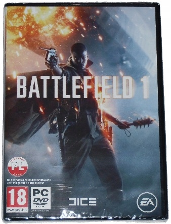 BATTLEFIELD 1 - NOWA - FOLIA - POLSKA - PC