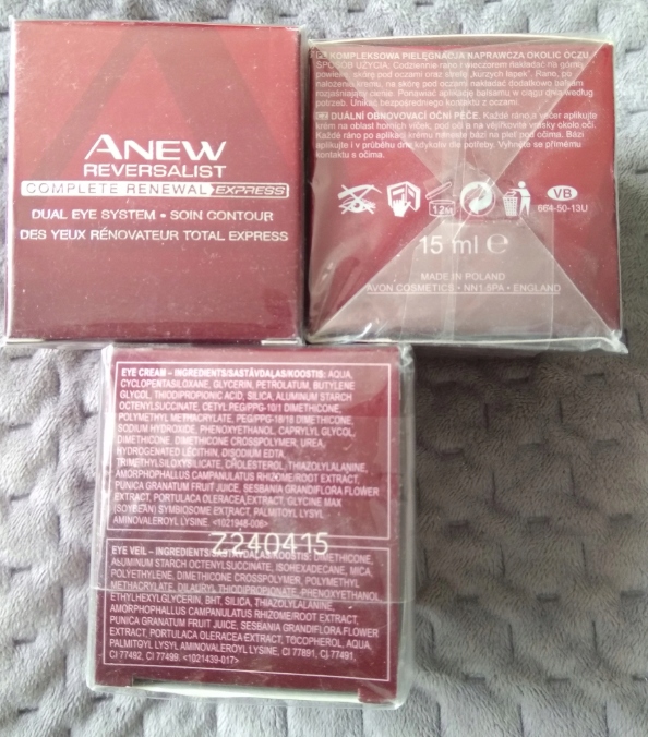 AVON ANEW REVERSALIST PIELĘGNACJA NAPRAWCZA oczu