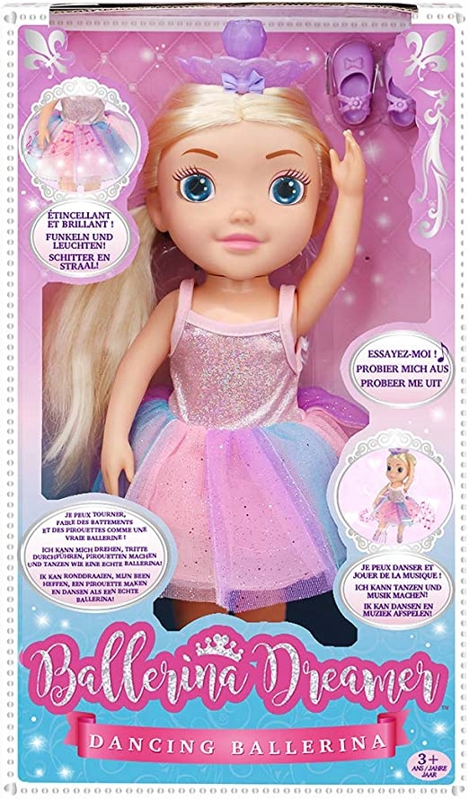 Lalka interaktywna tancerka Ballerina Dreamer 45cm