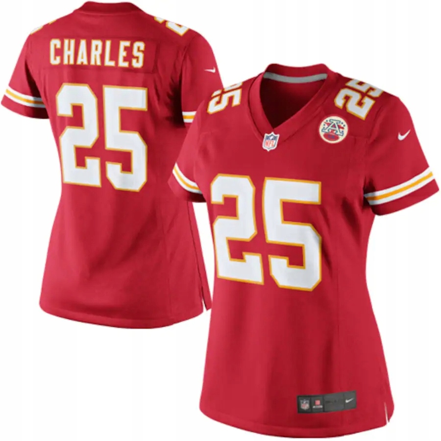 Damska koszulka NFL Kansas City Chiefs Jamaal Char