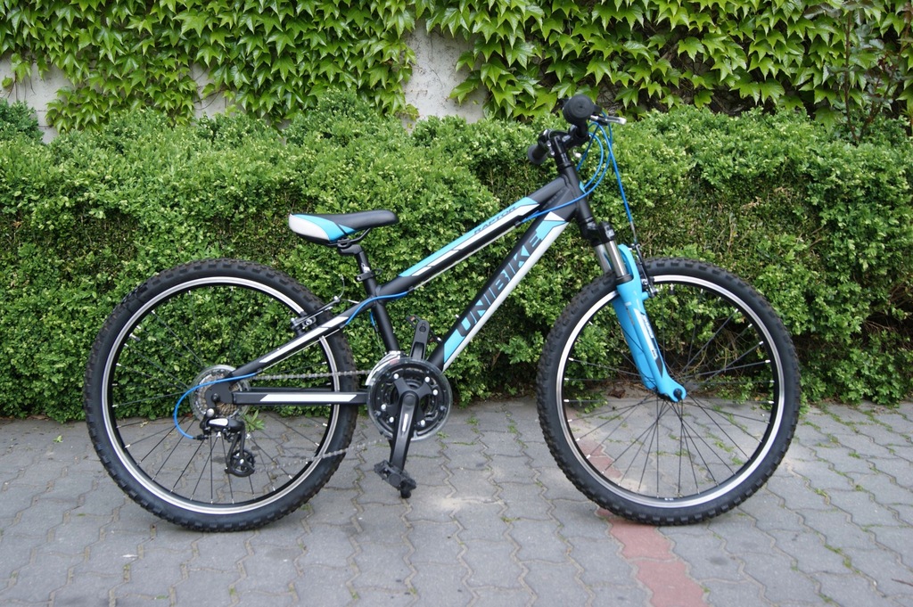 Aluminiowy juniorski rower Unibike koła 24''