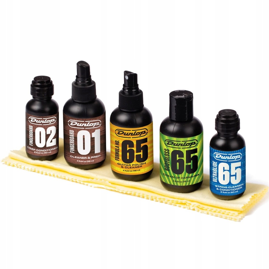 Zestaw do kompleksowej konserwacji gitary Dunlop 6500 System 65