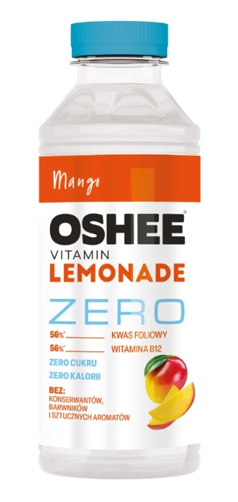 OSHEE ZERO Vitamin Lemonade mango 555ml