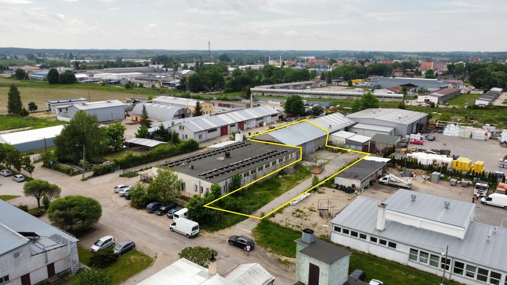 Magazyny i hale, Biskupiec, 356 m²