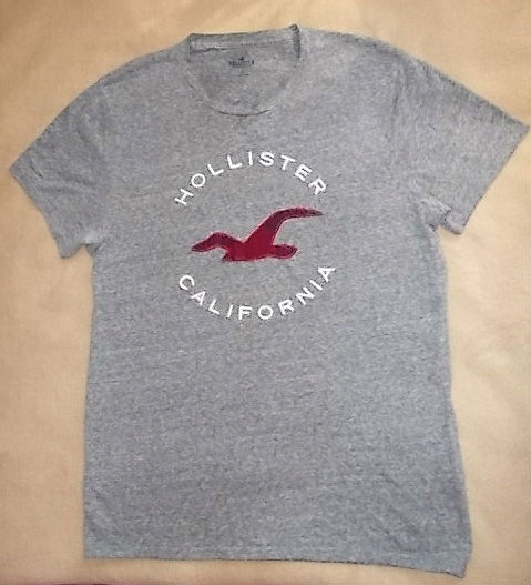 HOLLISTER!! ŚWIETNY FIRMOWY T-shirt ROZM. M