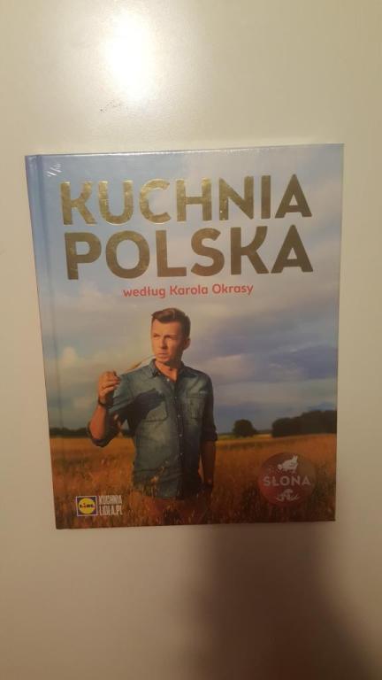 KUCHNIA POLSKA SŁONA, książka Lidla